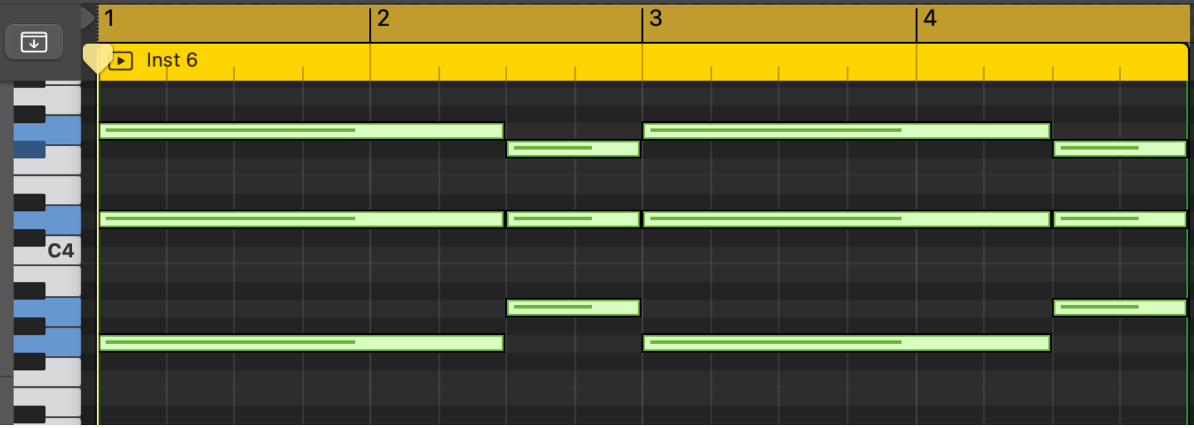 Arpeggiator Synth Chords