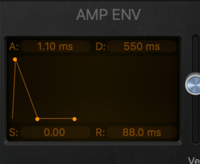 Arpeggiator Synth Amp Envelope