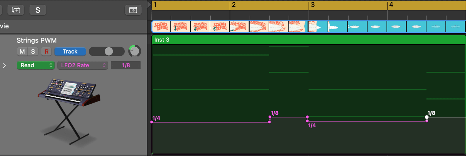 Pad Synth LFO Automation