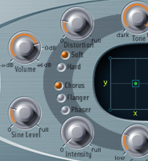 Pitchy Attack Amplitude