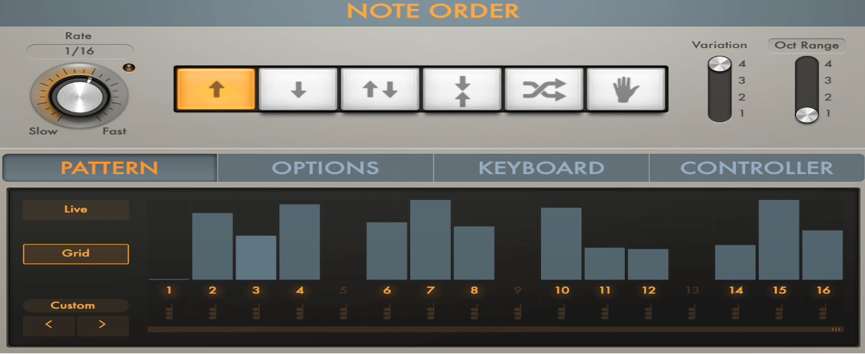 Square Wave Arpeggiator