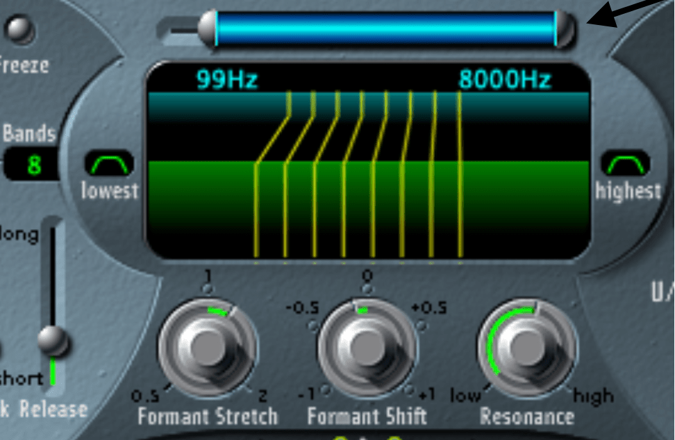 Vocoder Settings